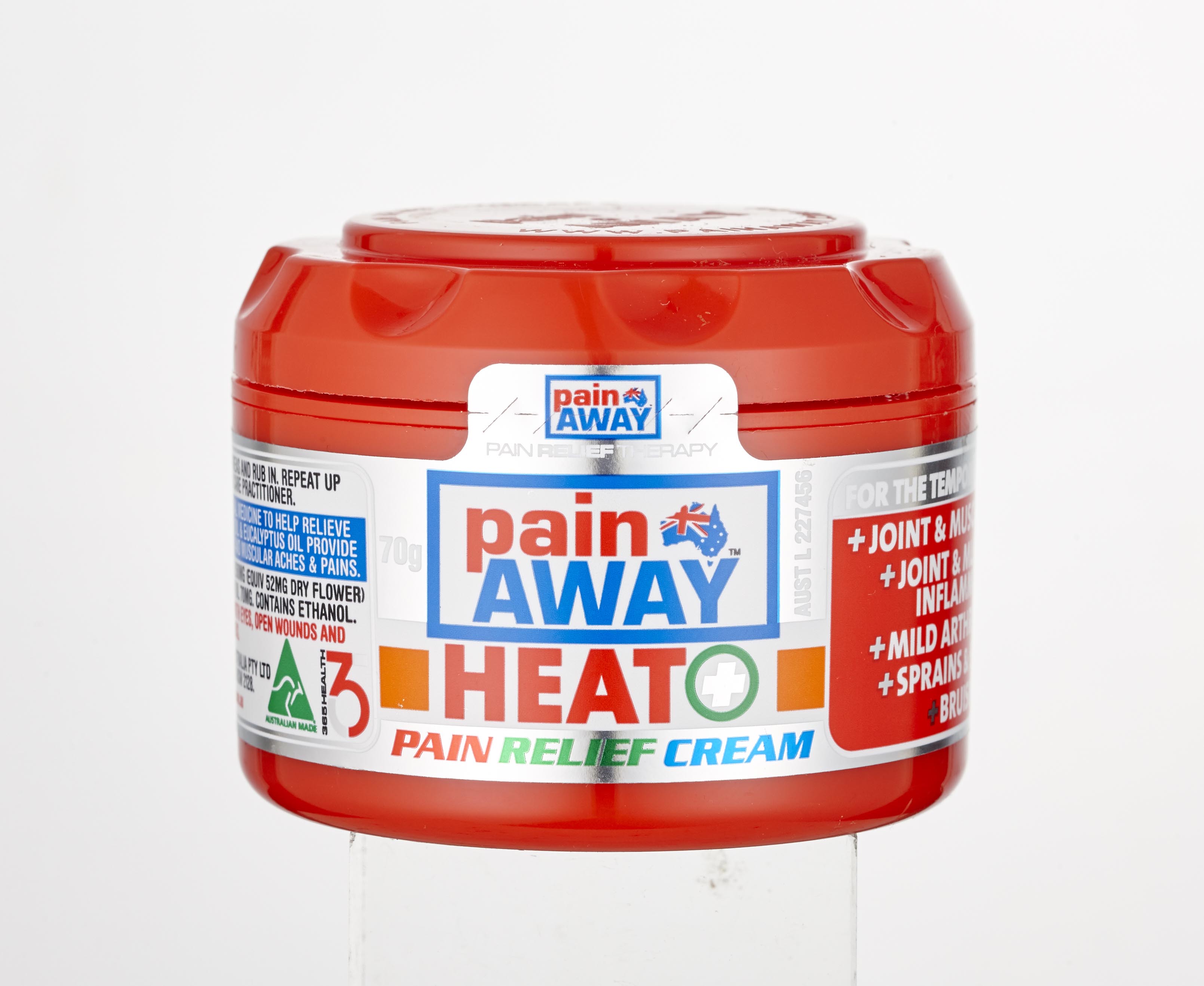 Photography Services - Pain Away Heat Pain Relief Cream